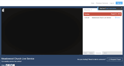 Desktop Screenshot of meadowood.churchonline.org