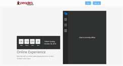 Desktop Screenshot of peopleschurch.churchonline.org