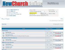 Tablet Screenshot of churchonline.co.nz