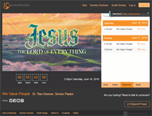 Tablet Screenshot of graceonline.churchonline.org