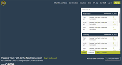 Desktop Screenshot of 121cc.churchonline.org