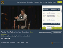 Tablet Screenshot of 121cc.churchonline.org