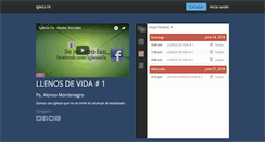 Desktop Screenshot of iglesiafe.churchonline.org